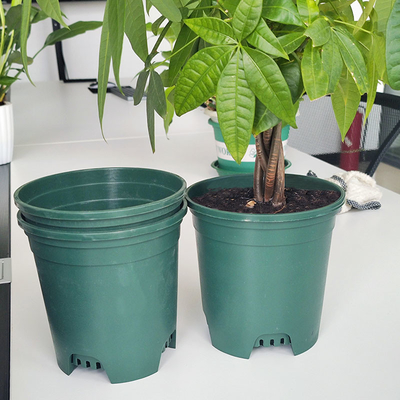 Root Control ระบายอากาศได้ 1-5 แกลลอนกระถางดอกไม้พลาสติก Round Nursery Pots