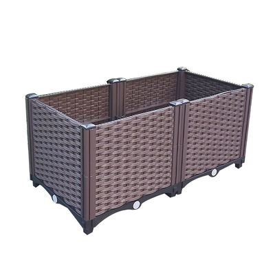 Oem ครอบครัวยุโรปยาวกล่องดอกไม้พลาสติกแมลงหลักฐานถังพลาสติกชาวไร่