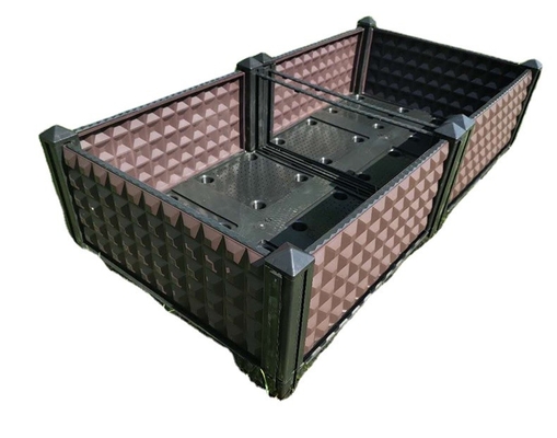 SGS Commercial Plastic Garden Planter Box ทนต่อสภาพอากาศติดตั้งง่าย