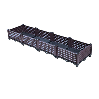 หน้าแรก Drainable Deep Root Plastic Deck Planter Boxes ความต้านทานการกัดกร่อน