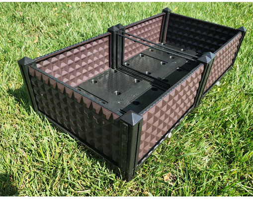 คุณภาพสูง Yard สวนดอกไม้ Planter กล่องสี่เหลี่ยมผืนผ้า Grow Garden Bed ผักปลูกContainer