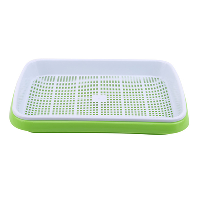 ครัวเรือน Static Hydroponic Seed Sprout Tray กล่องยาว 12.2 นิ้ว