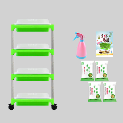 ขาตั้งถาดต้นกล้า Pp Hydroponic ในร่มสำหรับทนต่อการกัดกร่อนของครอบครัว